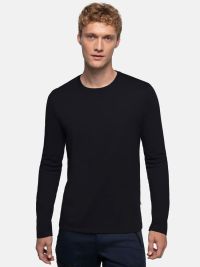 Herren Longsleeve Schwarz