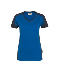 Womens Contrast Performance V-Shirt