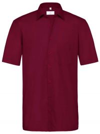 Hemd Kurz Herren Herren mit Kent-Kragen und Brusttasche, Regular Fit