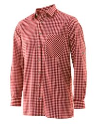 Trachtenhemd Rot kariert Herren
