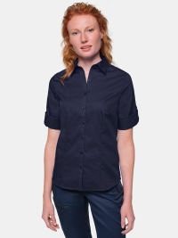 Dunkelblaue Bluse 3/4 Arm