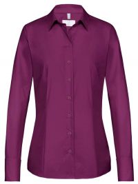 Damenbluse Langarm in Lila