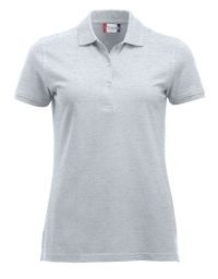 Günstige Poloshirts Damen Hellgrau