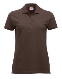 Günstige Poloshirts Damen Braun