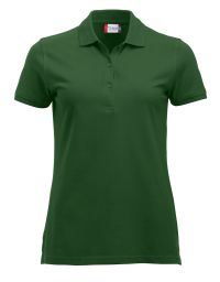 Günstige Poloshirts Damen Dunkelgrün