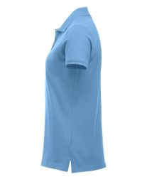 Günstige Poloshirts Damen Hellblau