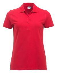 Günstige Poloshirts Damen Rot