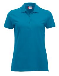 Günstige Poloshirts Damen Türkis