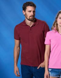 Günstige Poloshirts Weinrot