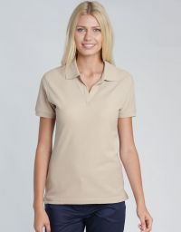 Damen Poloshirt ohne Knöpfe