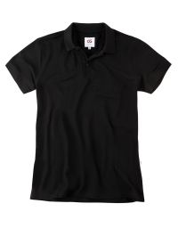 Herren Poloshirt Schwarz besticken