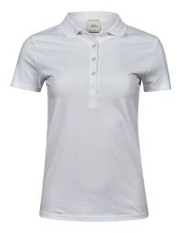 Poloshirt Damen Weiß