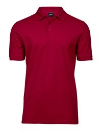Poloshirt Herren Stretch Rot