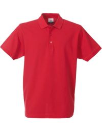 Herren Poloshirt Rot