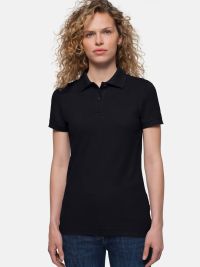 Damen Poloshirts HAKRO Schwarz