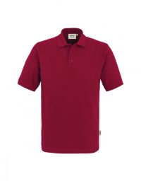 Poloshirt von HAKRO Weinrot