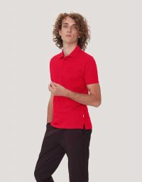 Herren Poloshirt HAKRO Rot