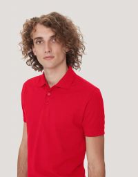 Herren Poloshirt HAKRO Rot