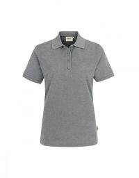 Polo Shirt Damen Grau