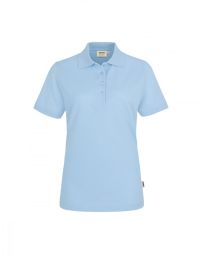 Polo Shirt Damen Hellblau