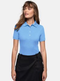 Polo Shirt Damen Blau