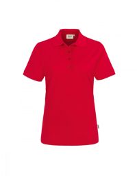 Polo Shirt Damen Rot