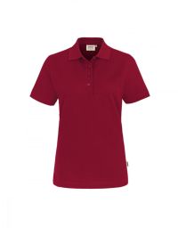 Polo Shirt Damen Weinrot