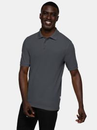 Polo Shirt Herren Dunkelgrau