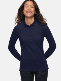 Langarm Polo Damen