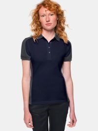 Womens Performance Polo Contrast