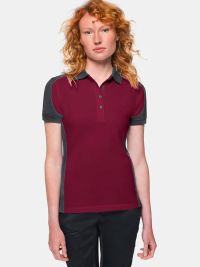 Damen Performance Poloshirt Contrast