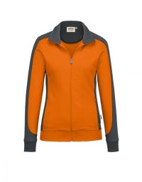 Damen Performance Sweatjacke Contrast