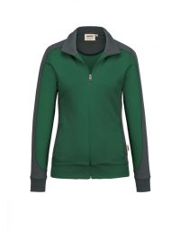 Damen Performance Sweatjacke Contrast