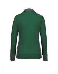 Womens Performance Sweat Jacket Contrast