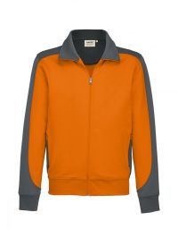 Mens Performance Sweat Jacket Contrast