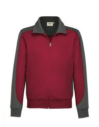 Mens Performance Sweat Jacket Contrast