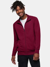 Sweatjacke Herren ohne Kapuze