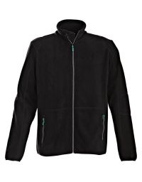Fleecejacke Herren Schwarz
