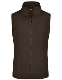 Fleeceweste Damen in braun