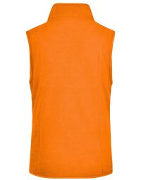 Fleeceweste Damen orange