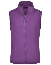 Fleeceweste Damen lila