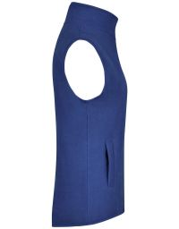 Fleeceweste Damen in royalblau