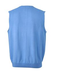 Mens Sleeveless Knitted Pullover