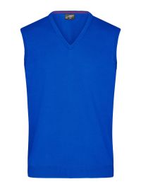 Strick Pullunder Herren in Blau mit V-Ausschnitt – klassisch, bequem und ideal für Beruf & Freizeit