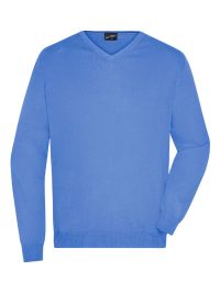 Strickpullover Herren Hellblau
