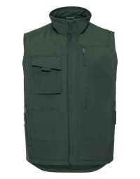 Warme Arbeitsweste Dunkelgrün