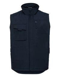 Warme Arbeitsweste Dunkelblau