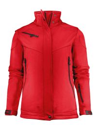 Rote Softshelljacke Damen