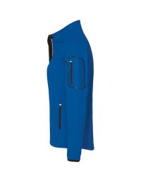 Leichte Damen Softshell Jacke Dunkelblau aus dehnfähigem Stretch-Material