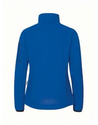 Leichte Damen Softshell Jacke Dunkelblau aus dehnfähigem Stretch-Material